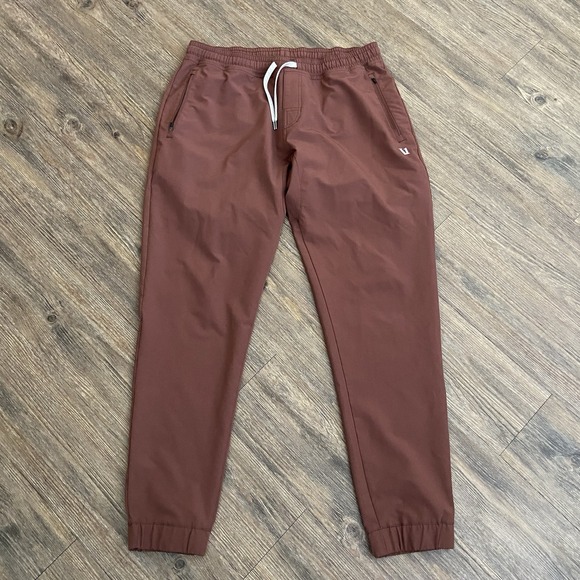 Vuori Other - Vuori Transit Technical Joggers Mens X-Large Rust Performance Stretch Pants V417